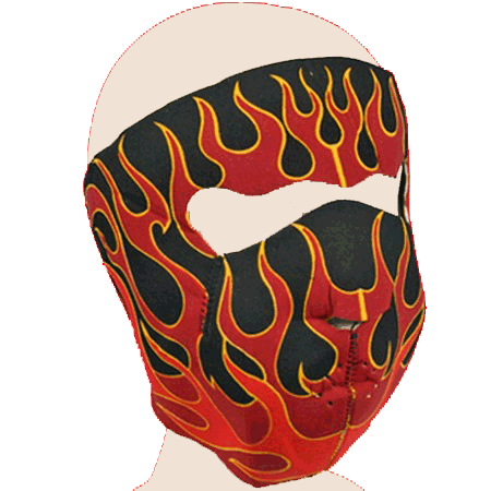 Face Mask - Flames